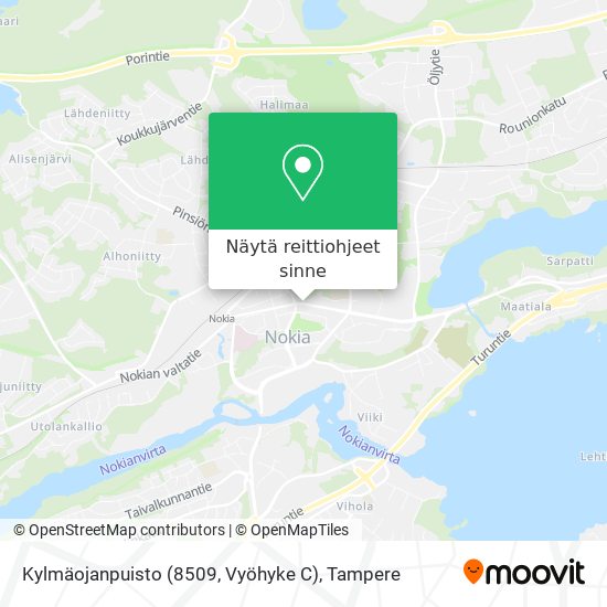 Kylmäojanpuisto (8509, Vyöhyke C) kartta