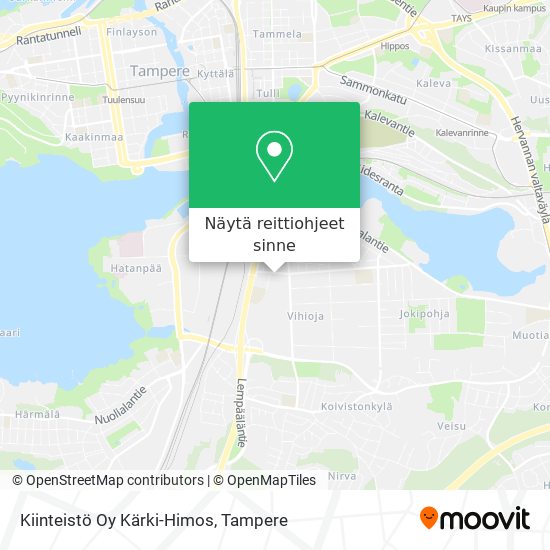 Kiinteistö Oy Kärki-Himos kartta