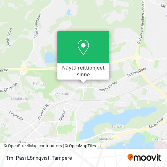 Tmi Pasi Lönnqvist kartta