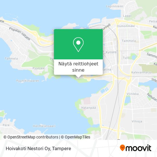 Hoivakoti Nestori Oy kartta