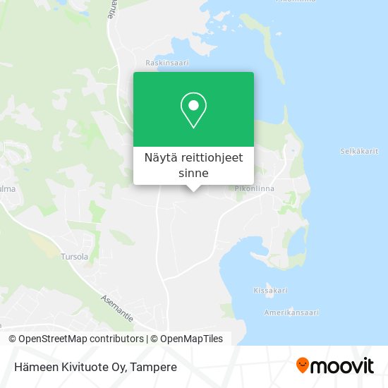 Hämeen Kivituote Oy kartta