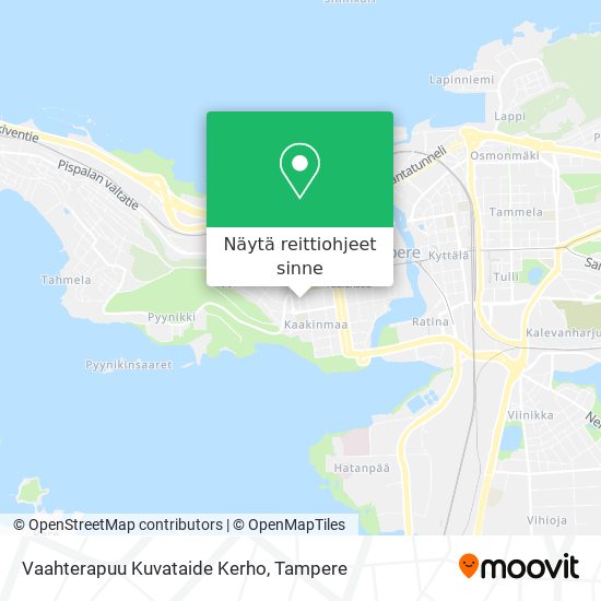 Vaahterapuu Kuvataide Kerho kartta