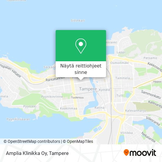 Amplia Klinikka Oy kartta