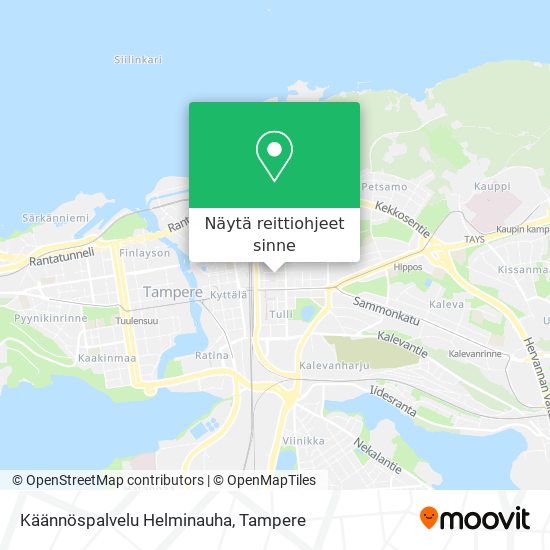 Käännöspalvelu Helminauha kartta