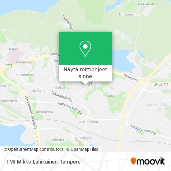 TMI Mikko Lahikainen kartta