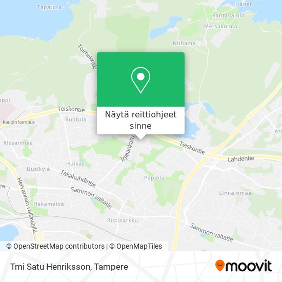 Tmi Satu Henriksson kartta