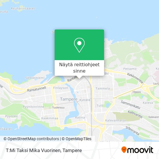 T:Mi Taksi Mika Vuorinen kartta