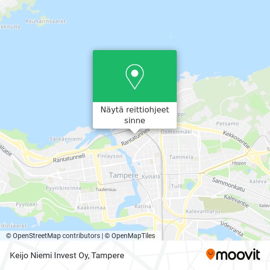Keijo Niemi Invest Oy kartta