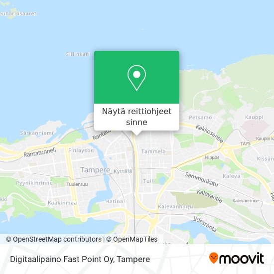 Digitaalipaino Fast Point Oy kartta
