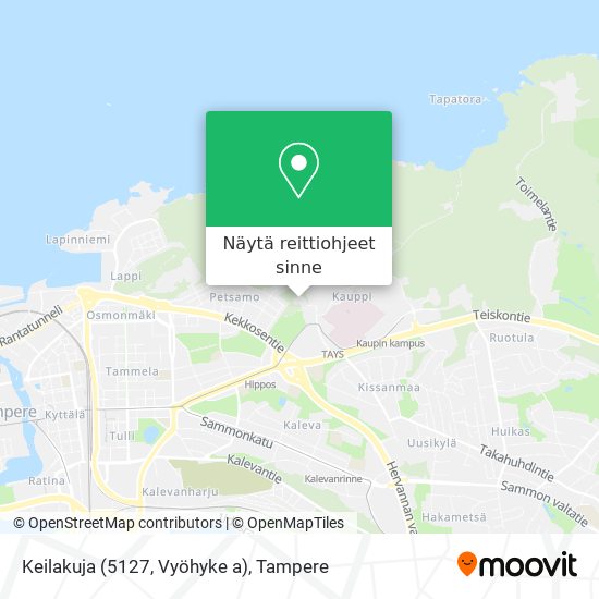 Keilakuja (5127, Vyöhyke a) kartta