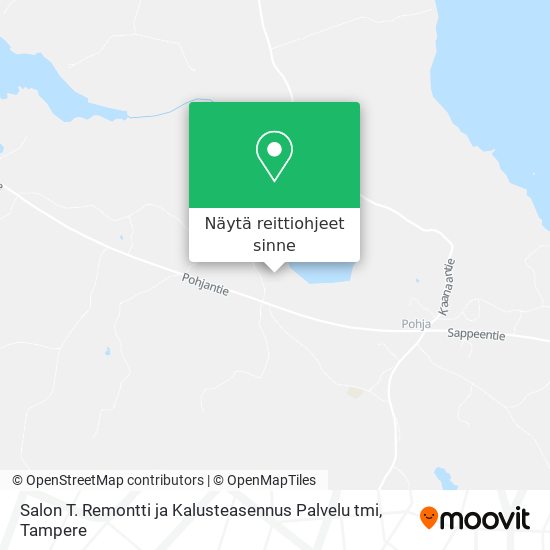 Salon T. Remontti ja Kalusteasennus Palvelu tmi kartta
