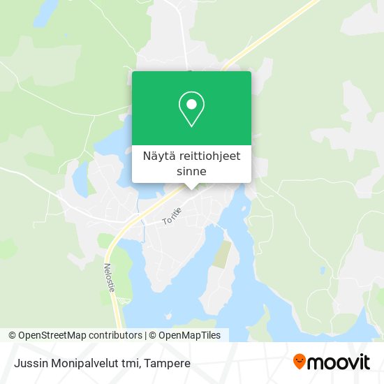 Jussin Monipalvelut tmi kartta