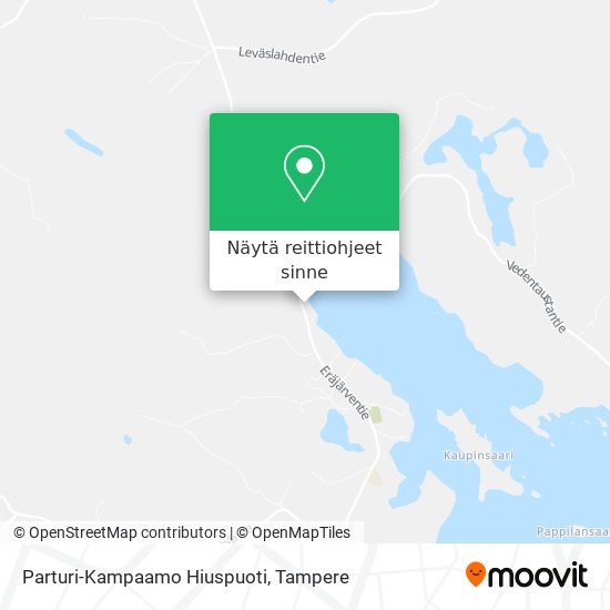 Parturi-Kampaamo Hiuspuoti kartta