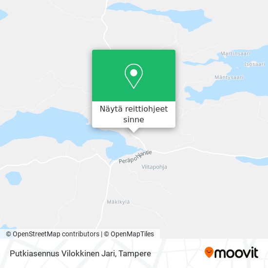 Putkiasennus Vilokkinen Jari kartta