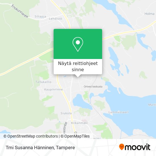 Tmi Susanna Hänninen kartta