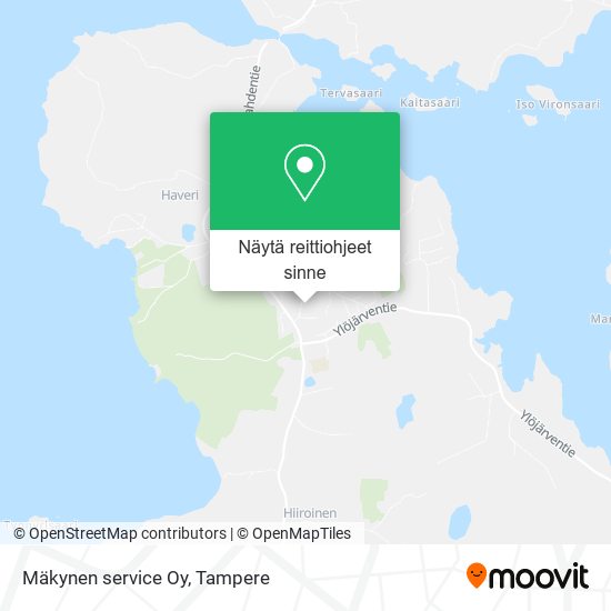 Mäkynen service Oy kartta