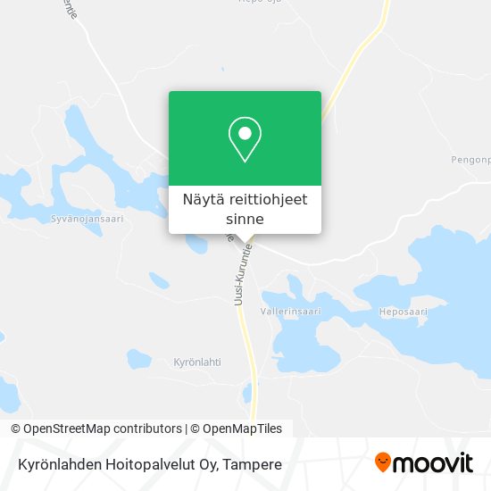 Kyrönlahden Hoitopalvelut Oy kartta