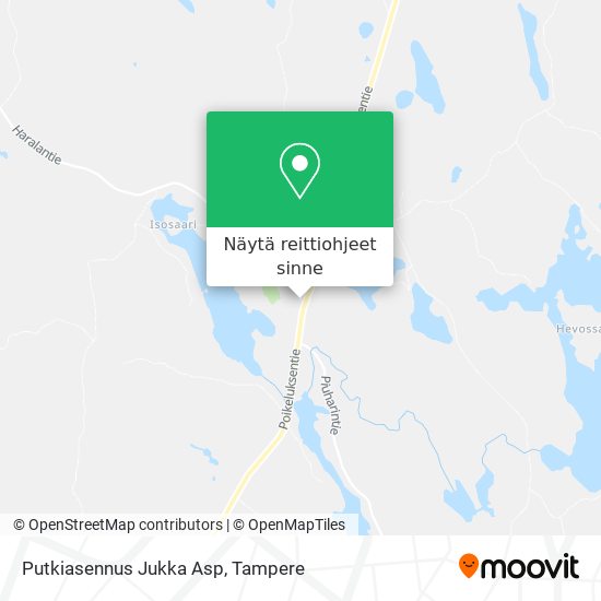 Putkiasennus Jukka Asp kartta