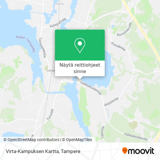 Virta-Kampuksen Kartta kartta