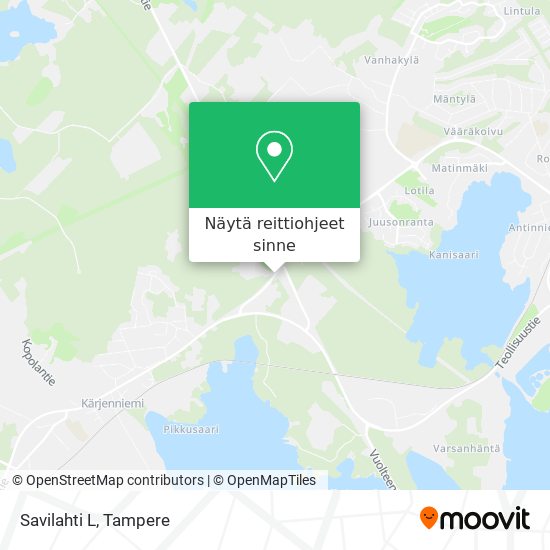 Savilahti L kartta