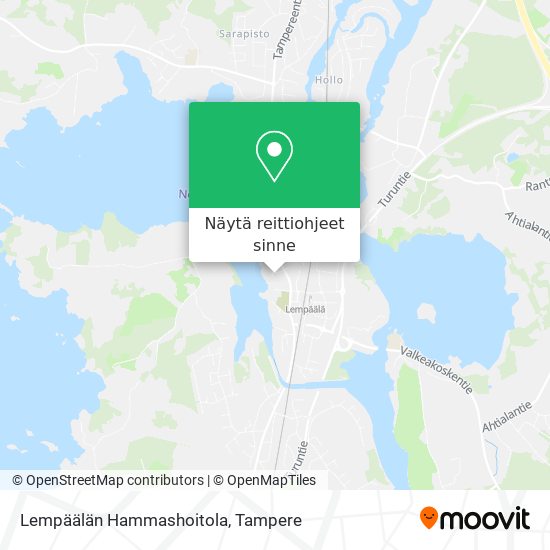 Lempäälän Hammashoitola kartta