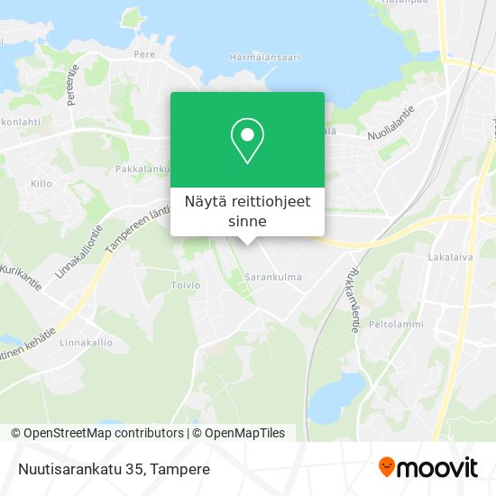 Nuutisarankatu 35 kartta