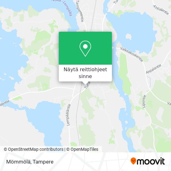 Mömmölä kartta