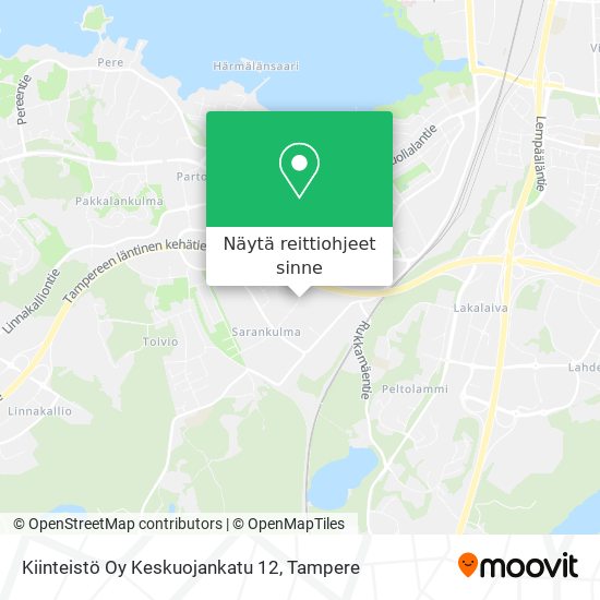 Kiinteistö Oy Keskuojankatu 12 kartta