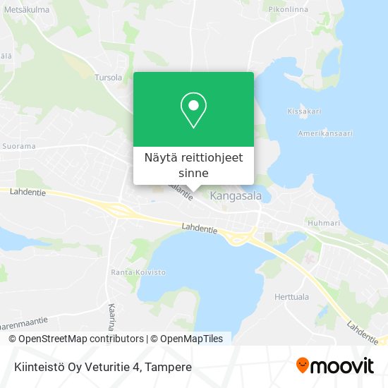 Kiinteistö Oy Veturitie 4 kartta