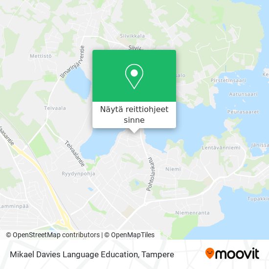 Mikael Davies Language Education kartta