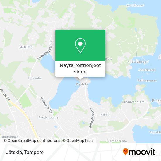 Jätskiä kartta