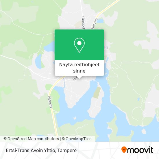 Ertsi-Trans Avoin Yhtiö kartta