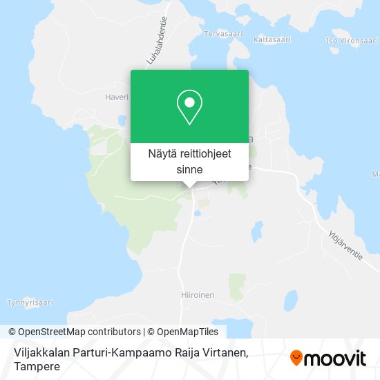 Viljakkalan Parturi-Kampaamo Raija Virtanen kartta