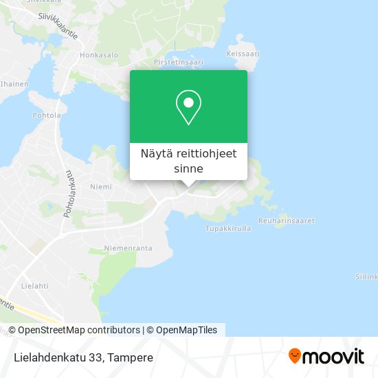 Lielahdenkatu 33 kartta