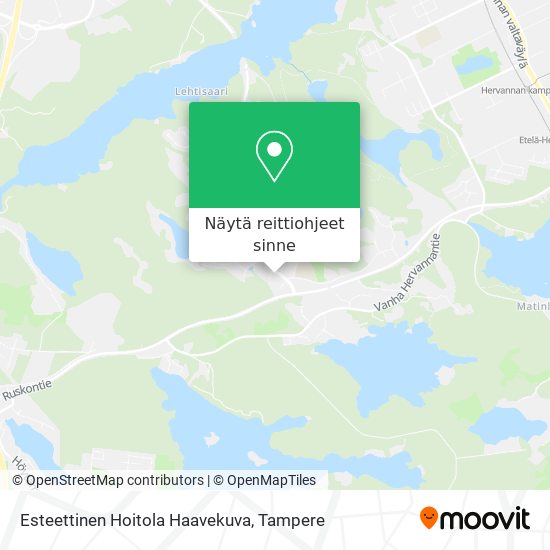 Esteettinen Hoitola Haavekuva kartta