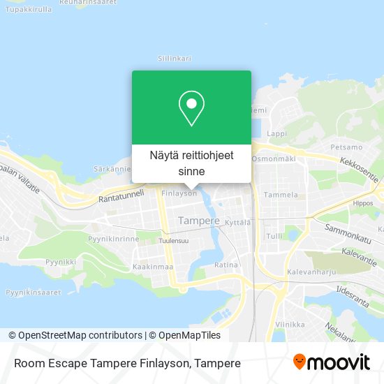 Kuinka päästä kohteeseen Room Escape Tampere Finlayson kulkuvälineellä  Bussi tai Raitiovaunu?