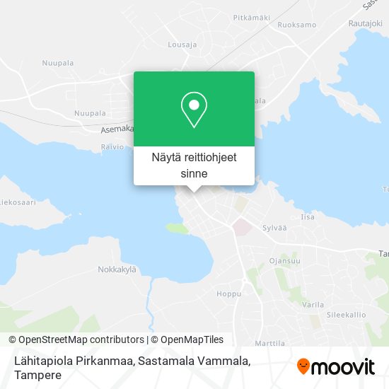 Lähitapiola Pirkanmaa, Sastamala Vammala kartta