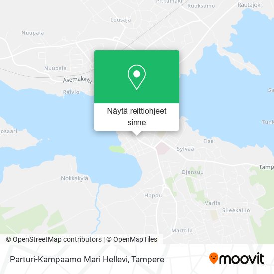 Parturi-Kampaamo Mari Hellevi kartta