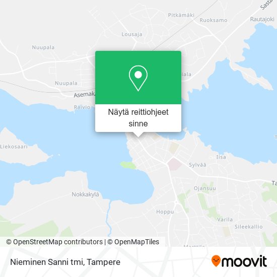 Nieminen Sanni tmi kartta