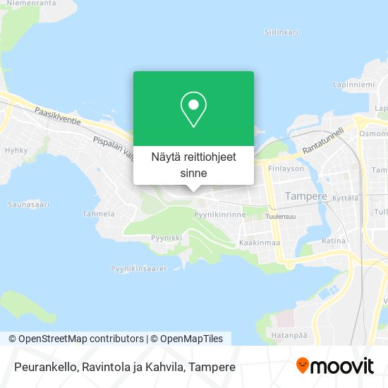 Peurankello, Ravintola ja Kahvila kartta