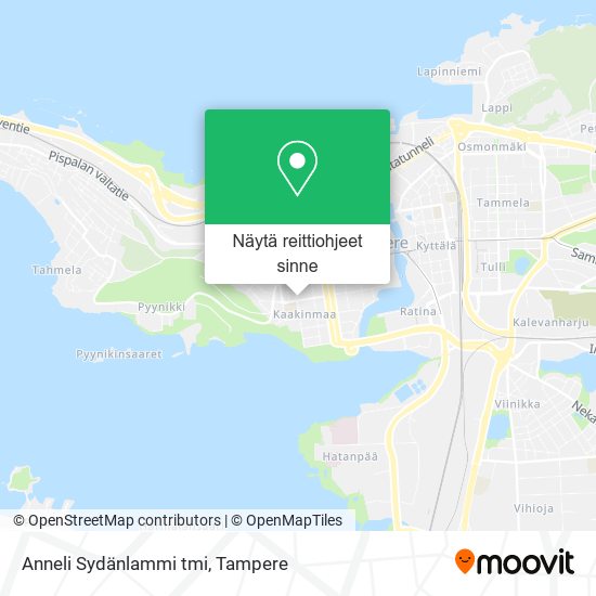 Anneli Sydänlammi tmi kartta