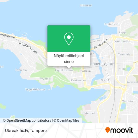 Ubreakifix.Fi kartta