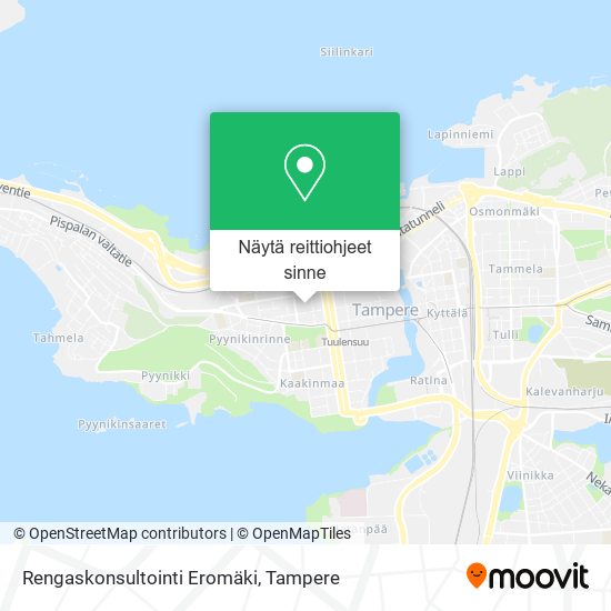 Rengaskonsultointi Eromäki kartta