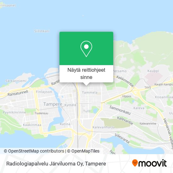 Radiologiapalvelu Järviluoma Oy kartta