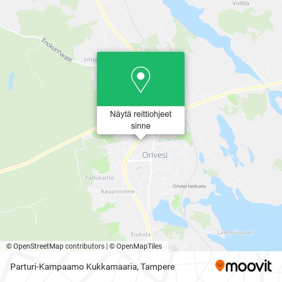 Parturi-Kampaamo Kukkamaaria kartta