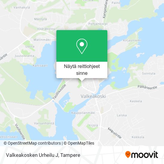 Valkeakosken Urheilu J kartta