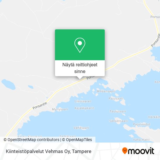 Kiinteistöpalvelut Vehmas Oy kartta