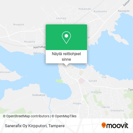 Sanerafix Oy Kirpputori kartta