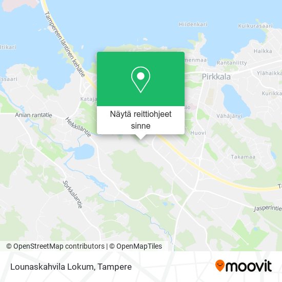Lounaskahvila Lokum kartta