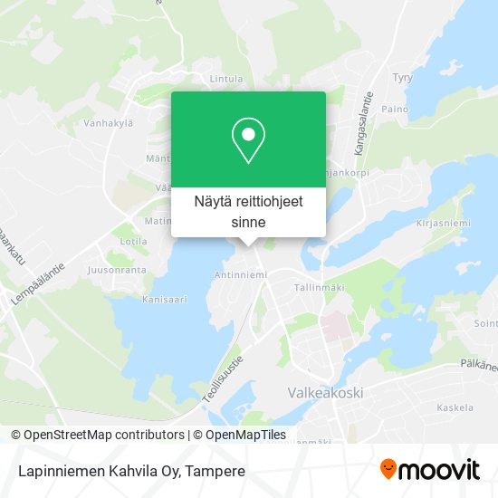 Lapinniemen Kahvila Oy kartta